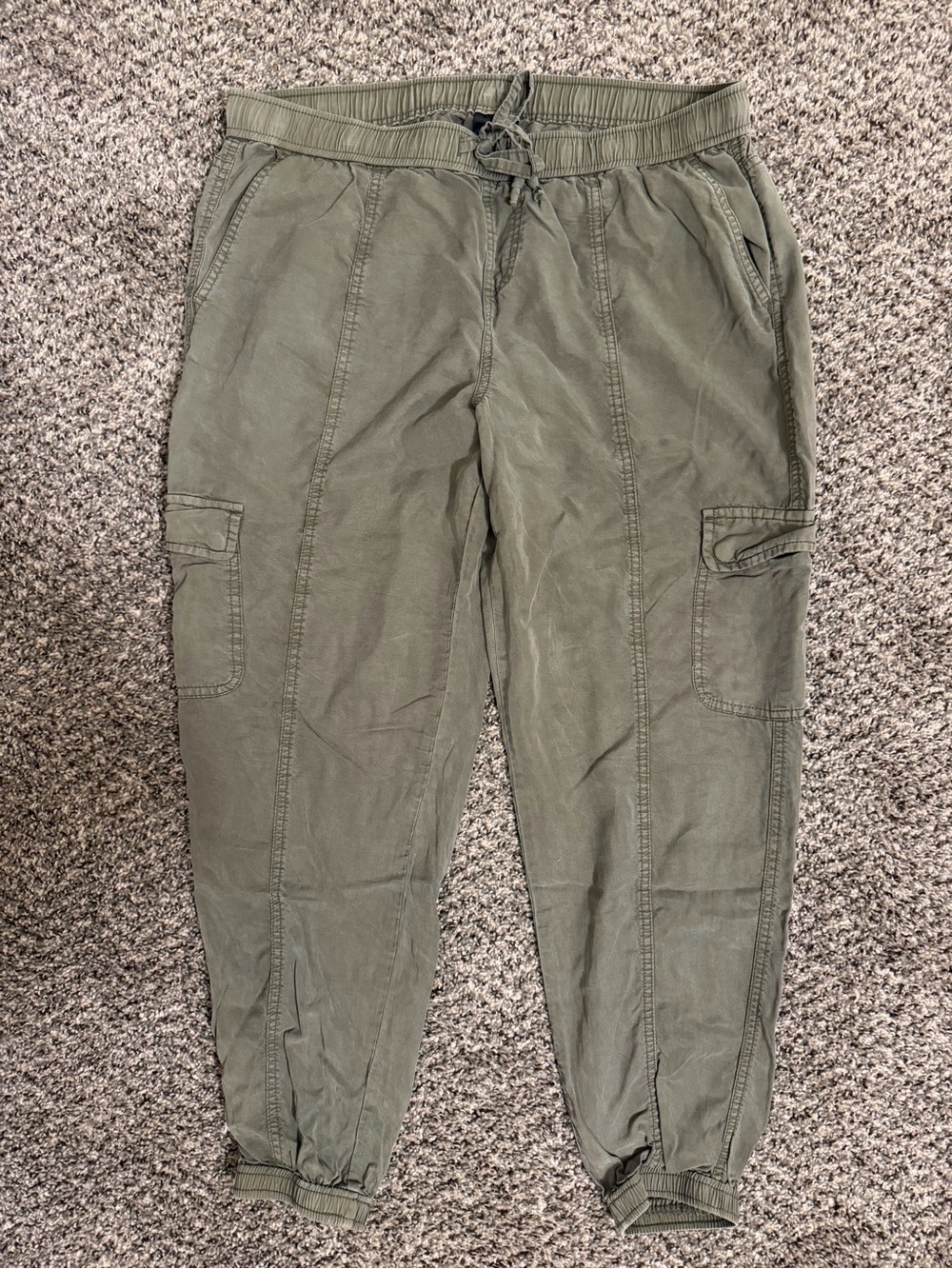 Mossimo Olive Green Cargo Jogger Pants Size L